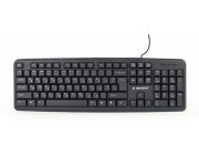 Gembird KB-U-103-UA Standard Keyboard, USB, Cable length 1.5m, Black, EN/RU/UA